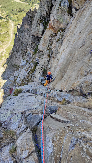 Ex-libris 200m 6b, Brevent.Chamonix