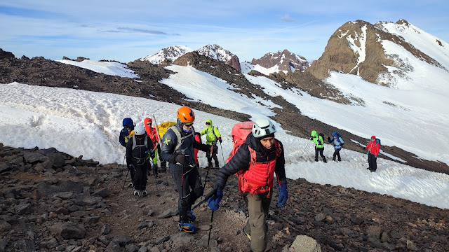 Ascensión al Toubkal 4.167m + cuatromiles del Atlas.