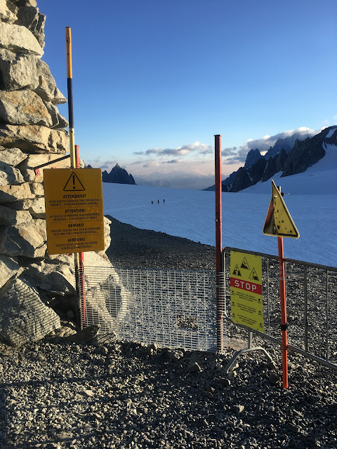 Vía Contamine Punta Lachenal, MD+ 250m