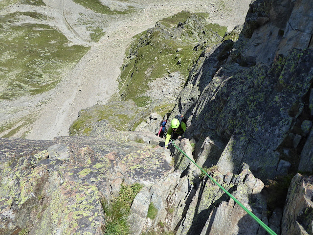 Guiada a la cresta del Index, la Flegere, Chamonix