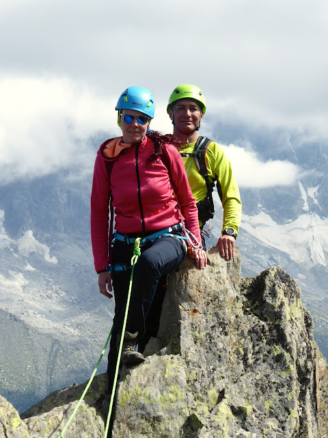 Guiada a la cresta del Index, la Flegere, Chamonix