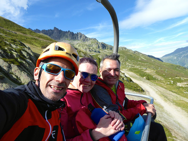 Guiada a la cresta del Index, la Flegere, Chamonix