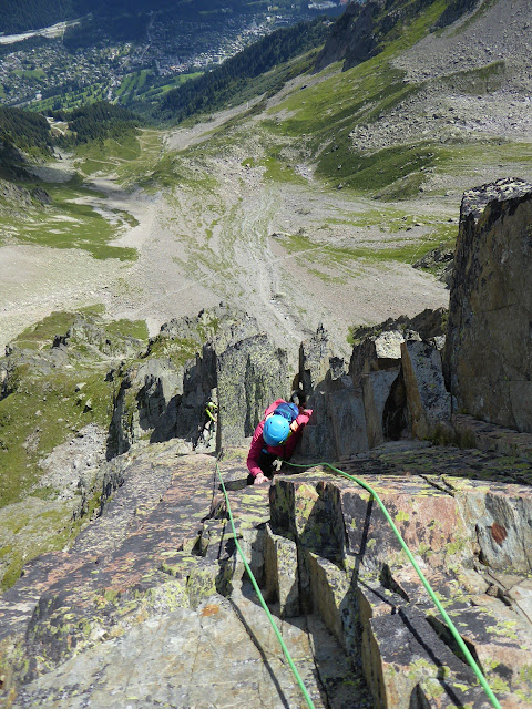 Guiada a la cresta del Index, la Flegere, Chamonix