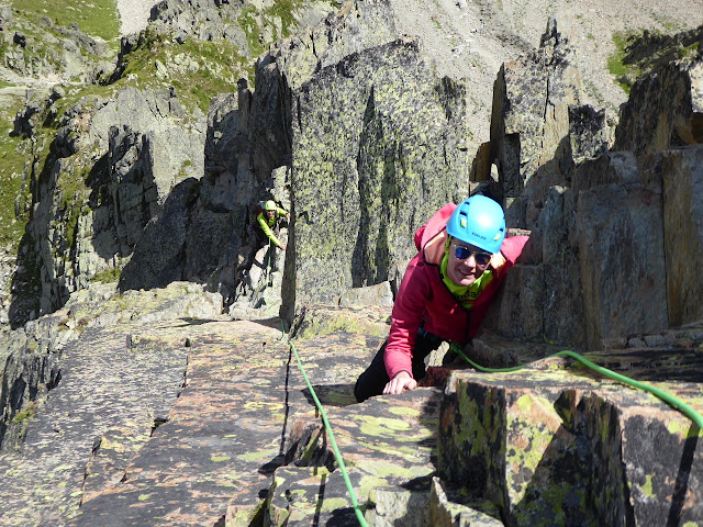 Guiada a la cresta del Index, la Flegere, Chamonix