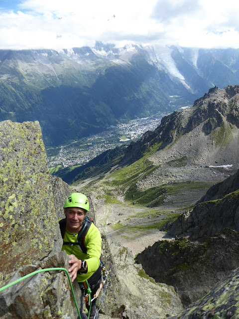 Guiada a la cresta del Index, la Flegere, Chamonix