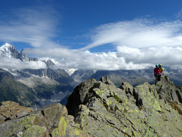 Guiada a la cresta del Index, la Flegere, Chamonix