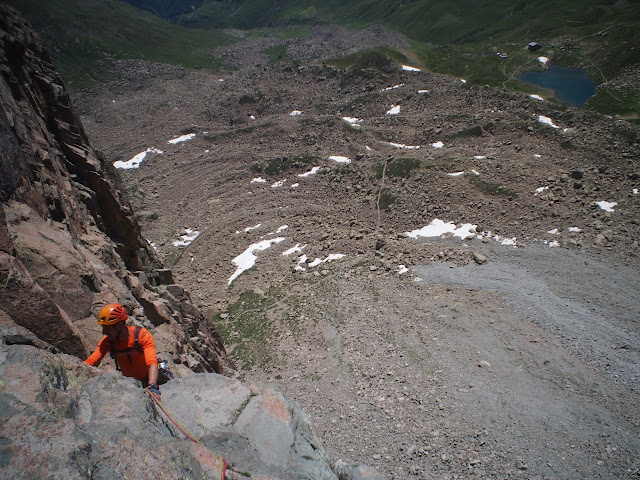 Vía Mally 250m/6a. Midi d´ossau