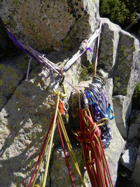 Vía Mally 250m/6a. Midi d´ossau