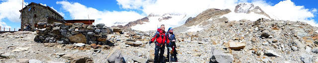 Guiada al Monte Rosa, punta Margarita 4.559m.