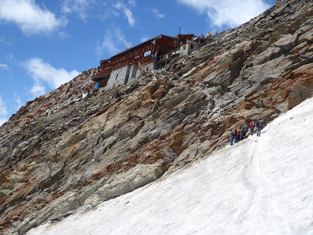 Guiada al Monte Rosa, punta Margarita 4.559m.