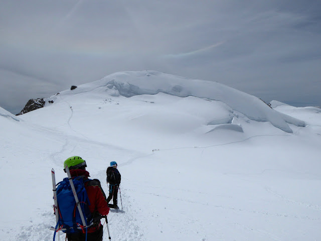 Guiada al Monte Rosa, punta Margarita 4.559m.