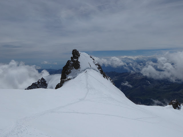Guiada al Monte Rosa, punta Margarita 4.559m.