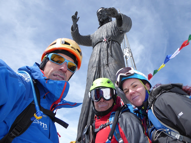 Guiada al Monte Rosa, punta Margarita 4.559m.