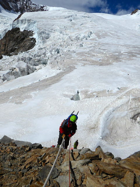 Guiada al Monte Rosa, punta Margarita 4.559m.