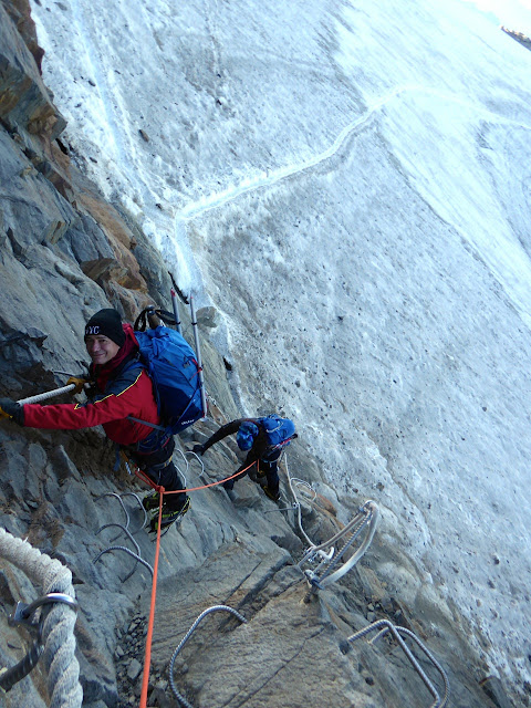 Guiada al Monte Rosa, punta Margarita 4.559m.