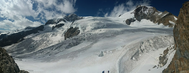 Guiada al Monte Rosa, punta Margarita 4.559m.