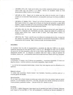 NOI al Puig Campana. Cara Oeste