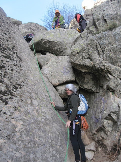 Nochevieja en el Pico de la Miel. GEC Cabrera