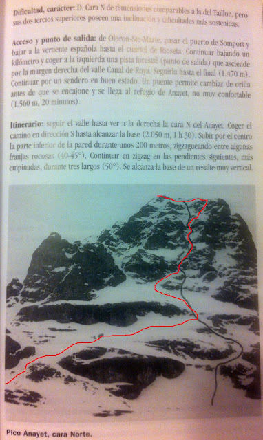 Norte del Anayet. Alpinismo y Amistad