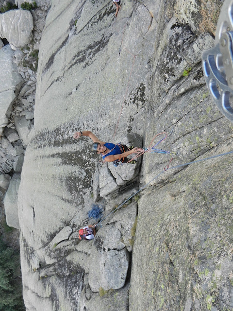 Oeste del Pájaro, Pedriza. 20 años escalando juntos
