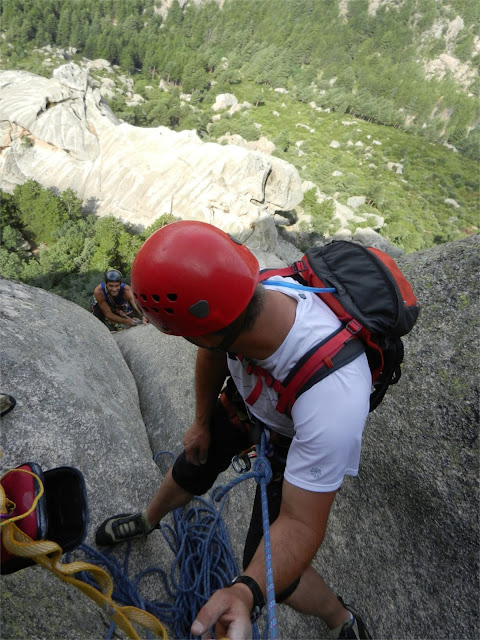 Oeste del Pájaro, Pedriza. 20 años escalando juntos