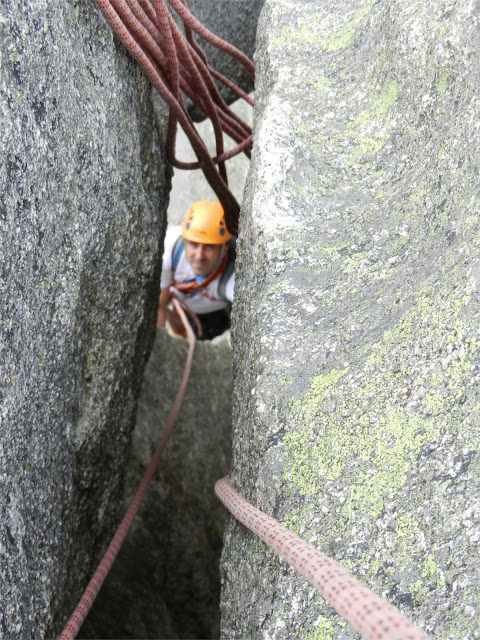 Oeste del Pájaro, Pedriza. 20 años escalando juntos