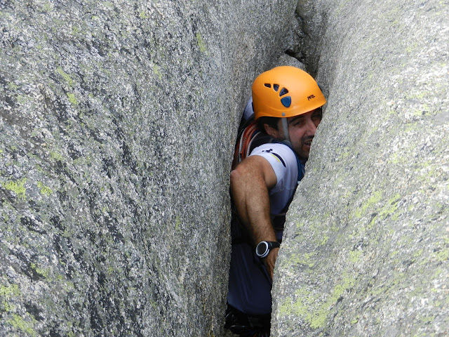 Oeste del Pájaro, Pedriza. 20 años escalando juntos