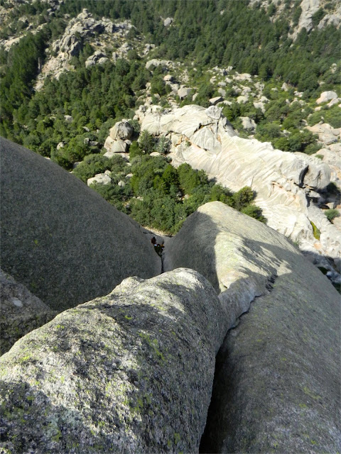 Oeste del Pájaro, Pedriza. 20 años escalando juntos