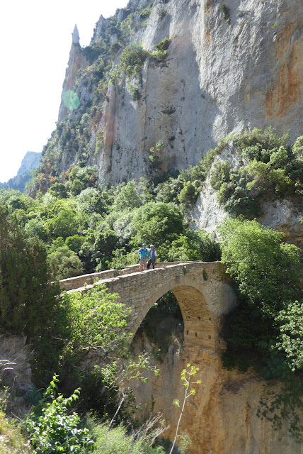 Vía Asterix 150m (6a/V+ obl.) Olvena.