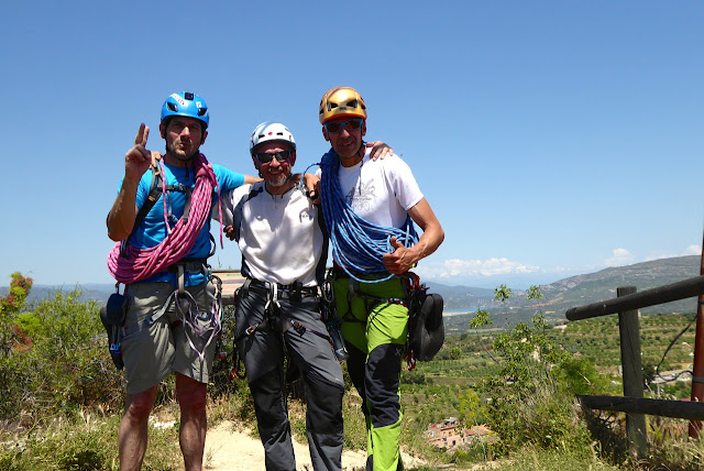 Vía Asterix 150m (6a/V+ obl.) Olvena.