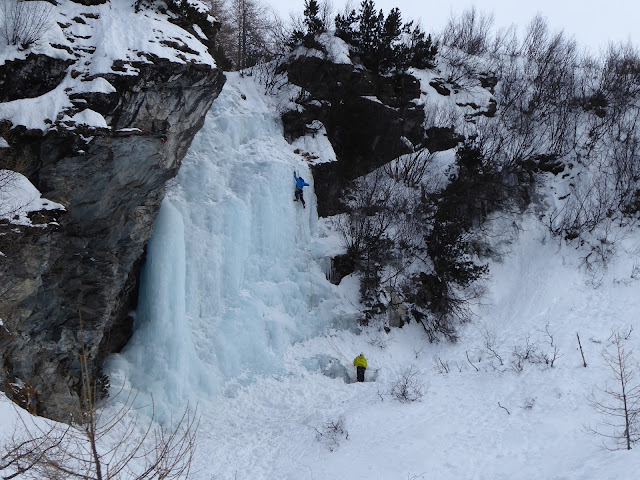 Cascada de Loie, valle de Lillaz, Cogne