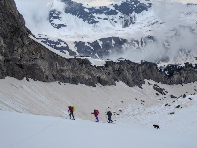 Intento al Pico del Alba desde la Renclusa + Ferrata Sesué