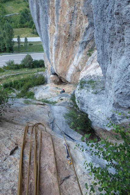 Vía Sendero Límite - Forronias - 200m V+/Ae