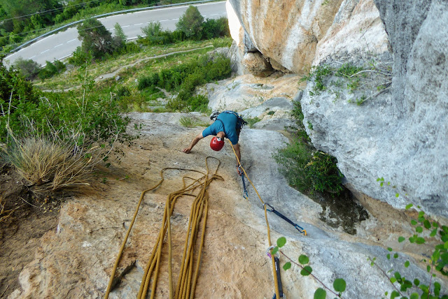 Vía Sendero Límite - Forronias - 200m V+/Ae