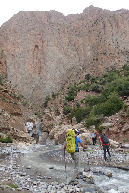 Nueva vía en Taghia: Entre2Aguas 240m 7a/6b oblig.