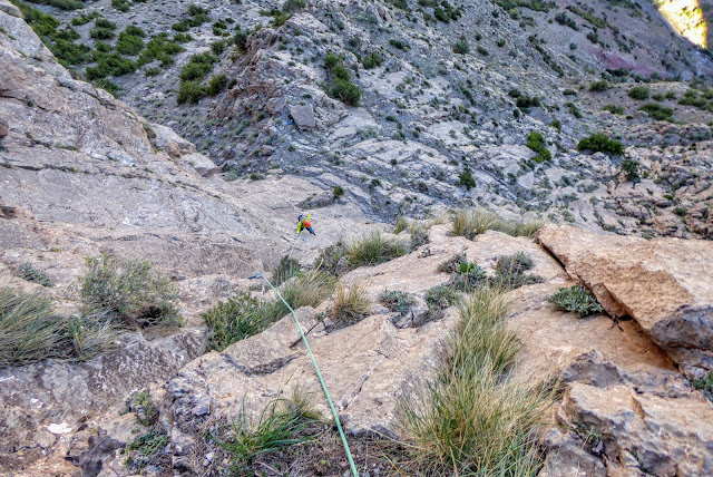 Taghia, Black Wolf 420m/7a+