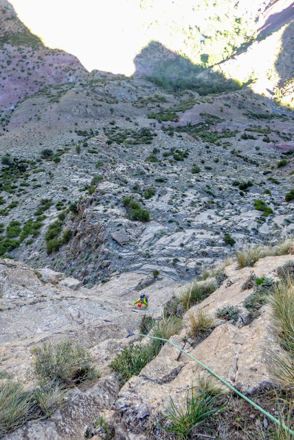 Taghia, Black Wolf 420m/7a+