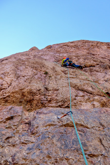 Taghia, Black Wolf 420m/7a+