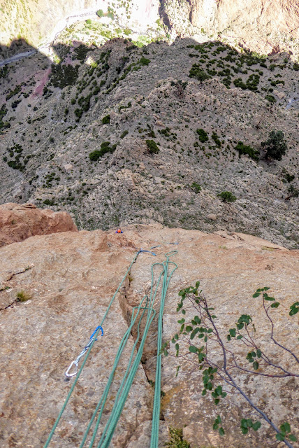 Taghia, Black Wolf 420m/7a+