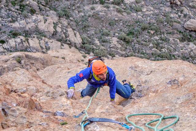 Taghia, Black Wolf 420m/7a+
