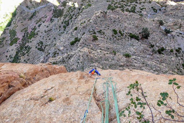 Taghia, Black Wolf 420m/7a+