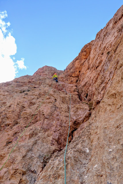 Taghia, Black Wolf 420m/7a+