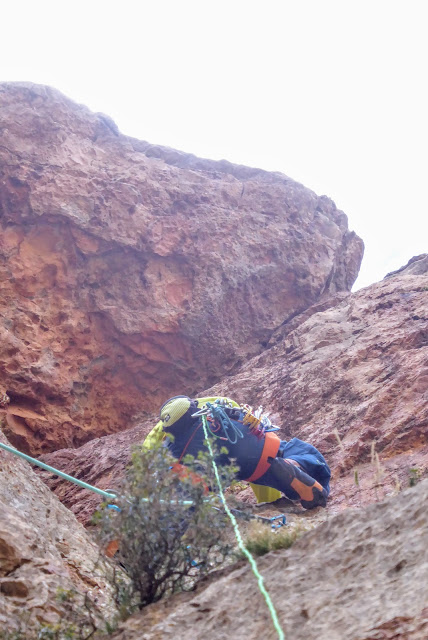 Taghia, Black Wolf 420m/7a+