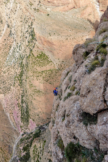 Taghia, Black Wolf 420m/7a+