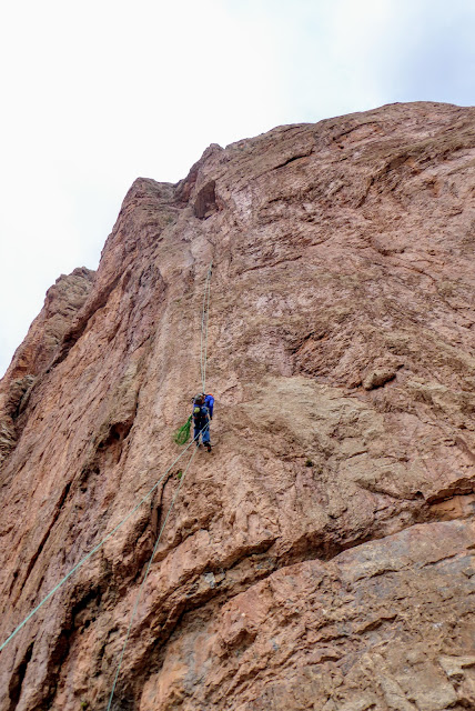 Taghia, Black Wolf 420m/7a+
