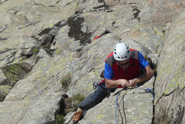 Esteban Altieri al Risco de Villarejo, 200M V+/6a
