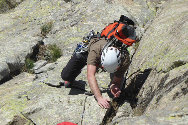 Esteban Altieri al Risco de Villarejo, 200M V+/6a
