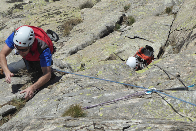 Esteban Altieri al Risco de Villarejo, 200M V+/6a