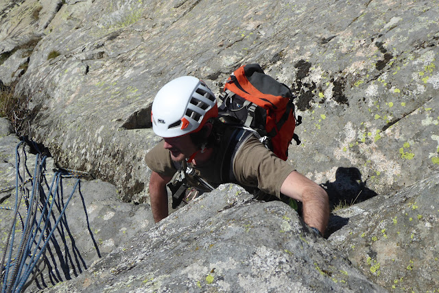 Esteban Altieri al Risco de Villarejo, 200M V+/6a