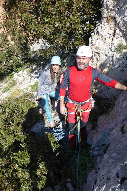 Espolón de la Chovas 180m 6a+/A0, Alcandoras
